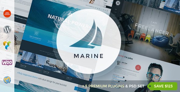 Download – Marine v2.5 Responsive WordPress Theme Multi-Purpose Download – Marine…