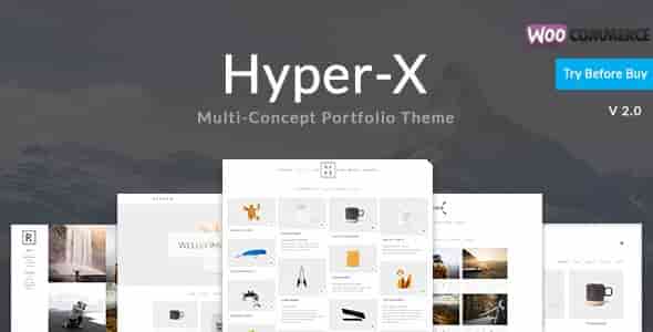 HyperX v3.9.2 – Portfolio, Freelancers & Agencies WP Theme HyperX v3.9.2 –…